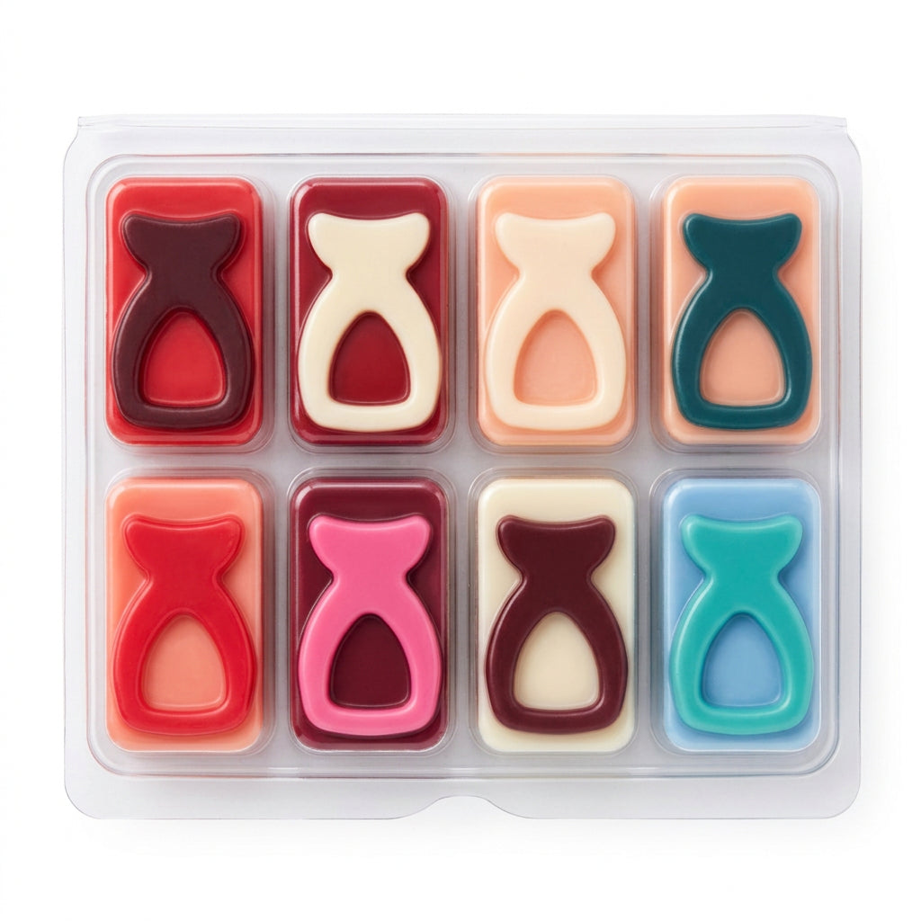 Luxury Autumn Wax Melt Selection Box – 8 Scents (Rapeseed & Coconut Wax)