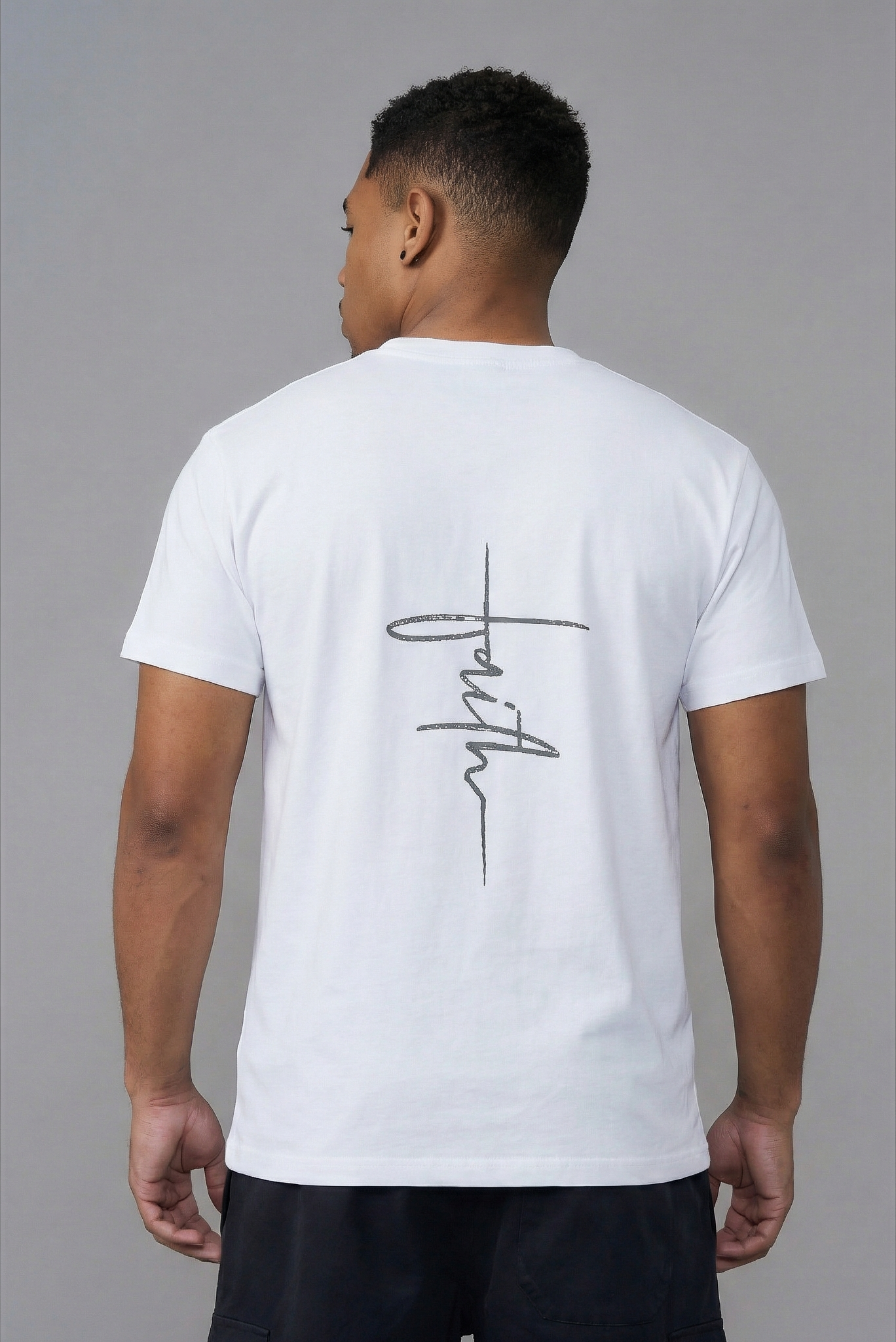The "Faith Cross" Heavyweight Tee