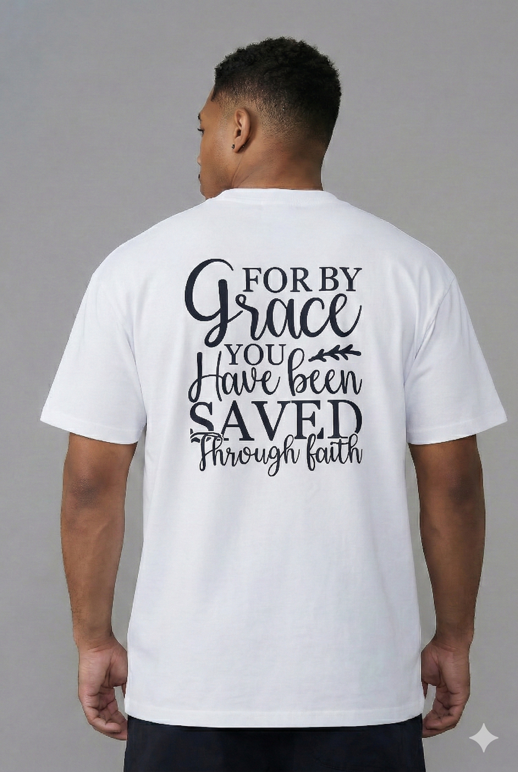 The "Saved By Grace" Heavyweight Tee Mens