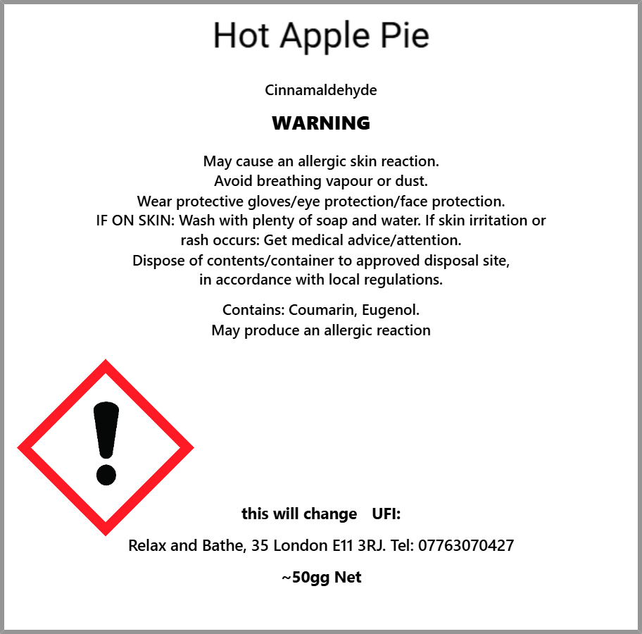 Hot apple pie(sweet)