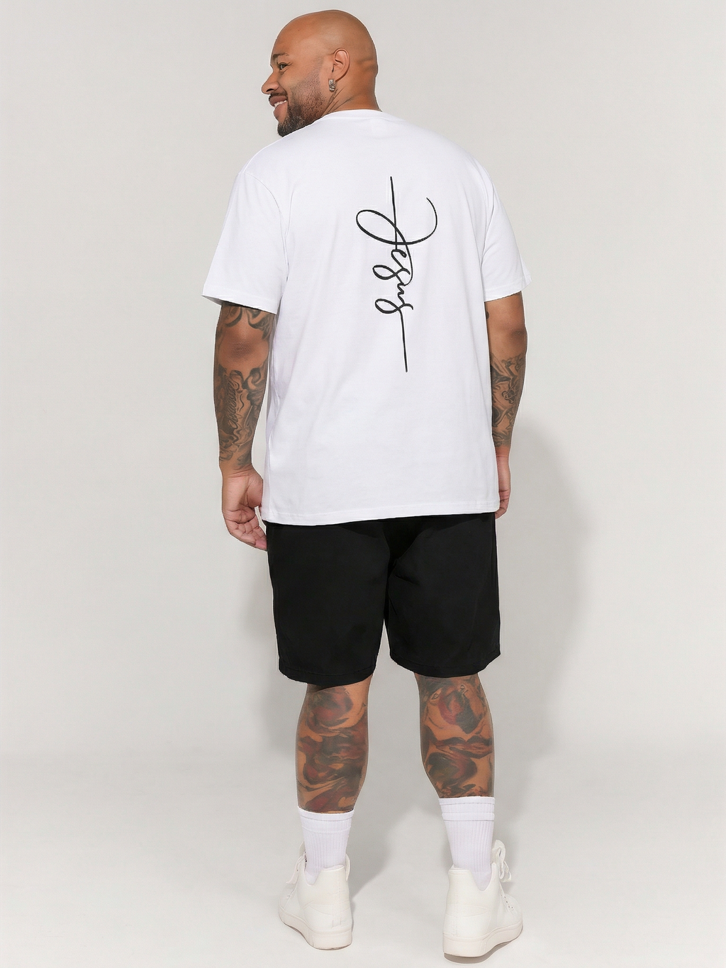 The "Jesus Cross" Heavyweight Tee Mens