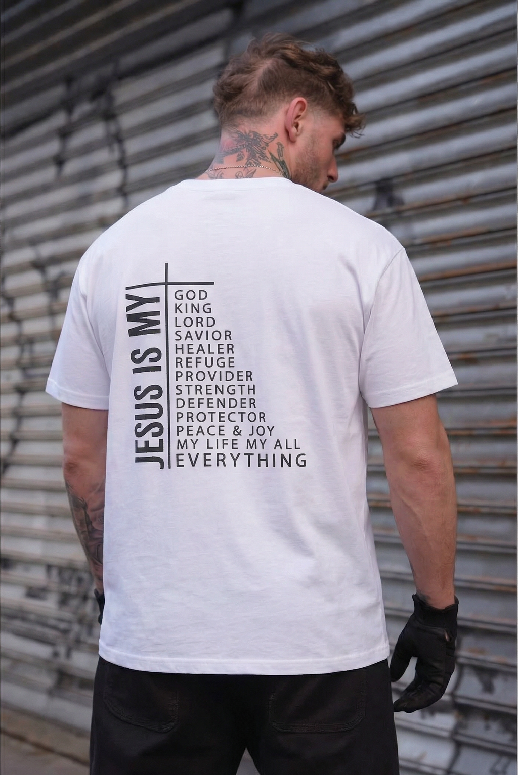 The "Jesus Is My Everything" Heavyweight Tee Mens