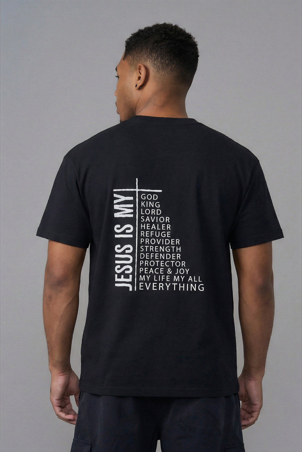 The "Jesus Is My Everything" Heavyweight Tee Mens