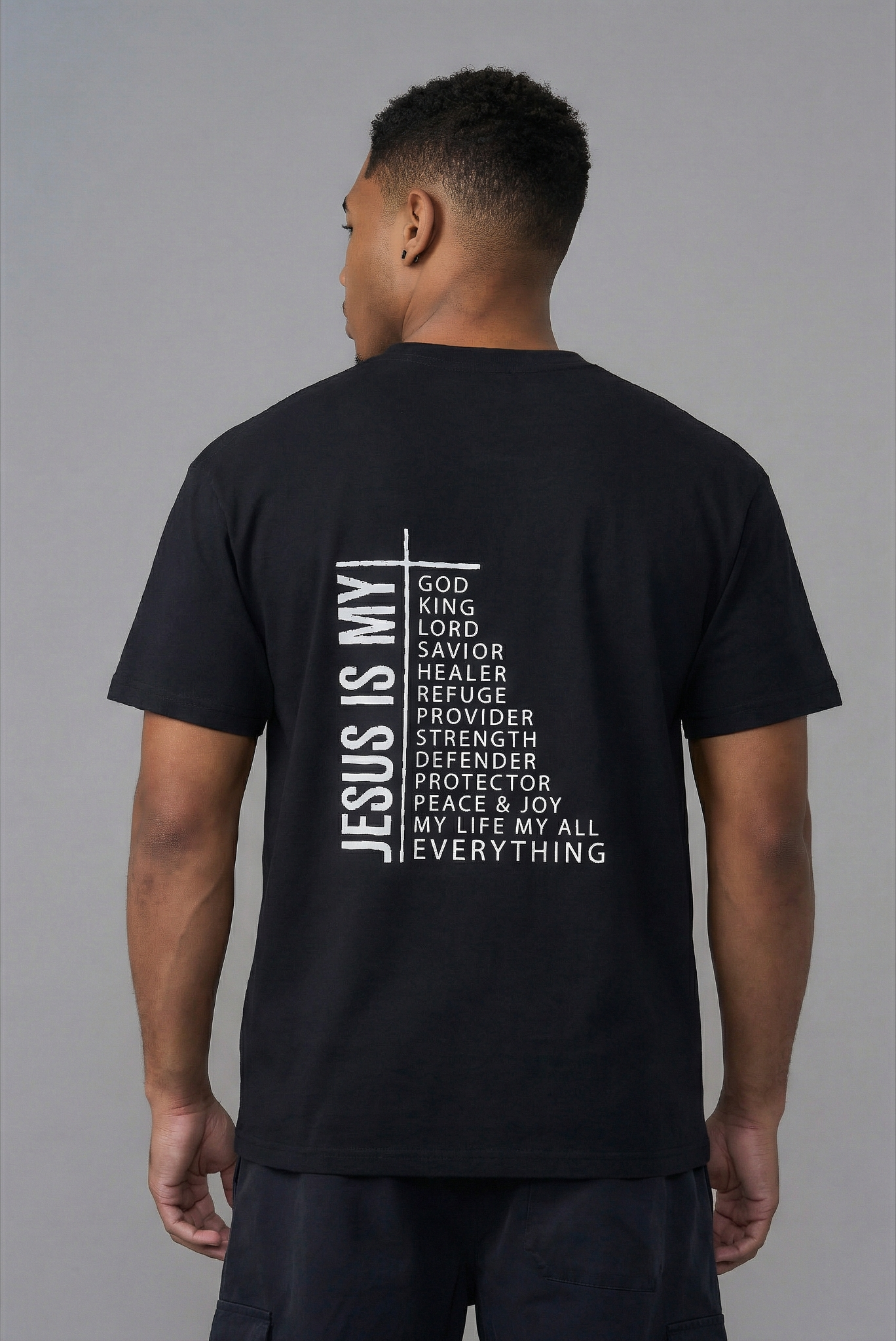 The "Jesus Is My Everything" Heavyweight Tee Mens
