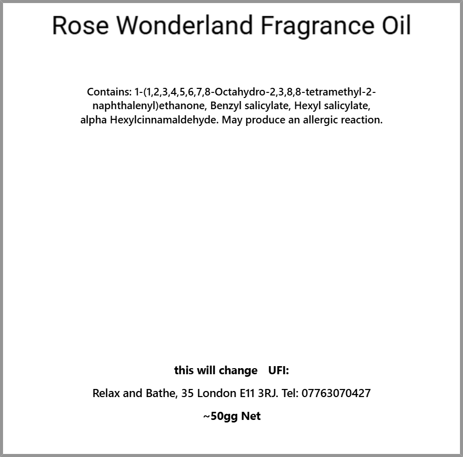 rose wonderland (laundry)