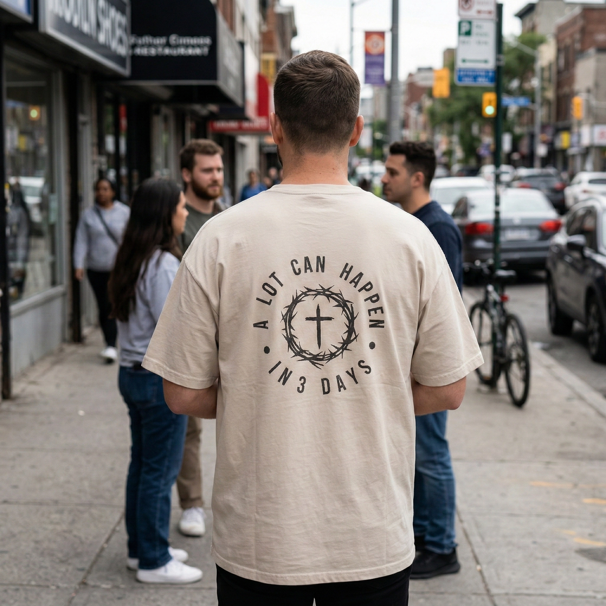 The "3 Days" Heavyweight Tee Men's