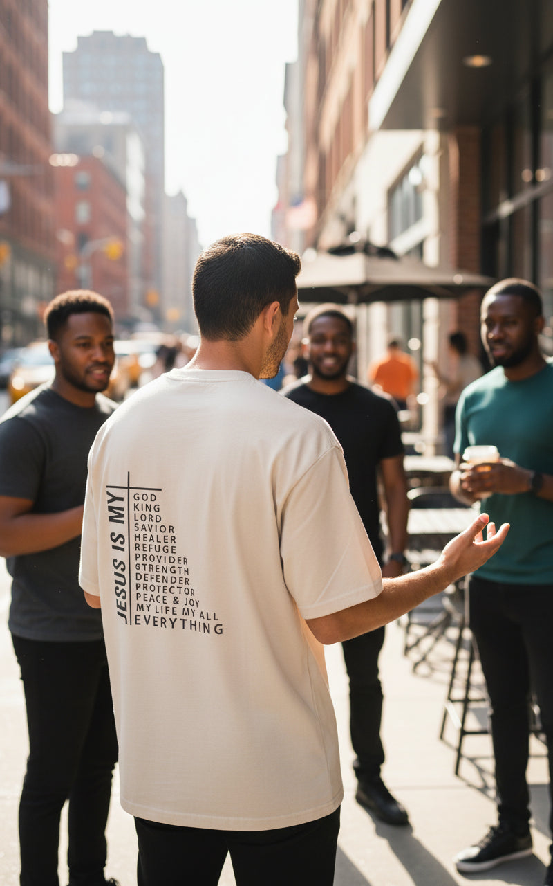 The "Jesus Is My Everything" Heavyweight Tee Mens