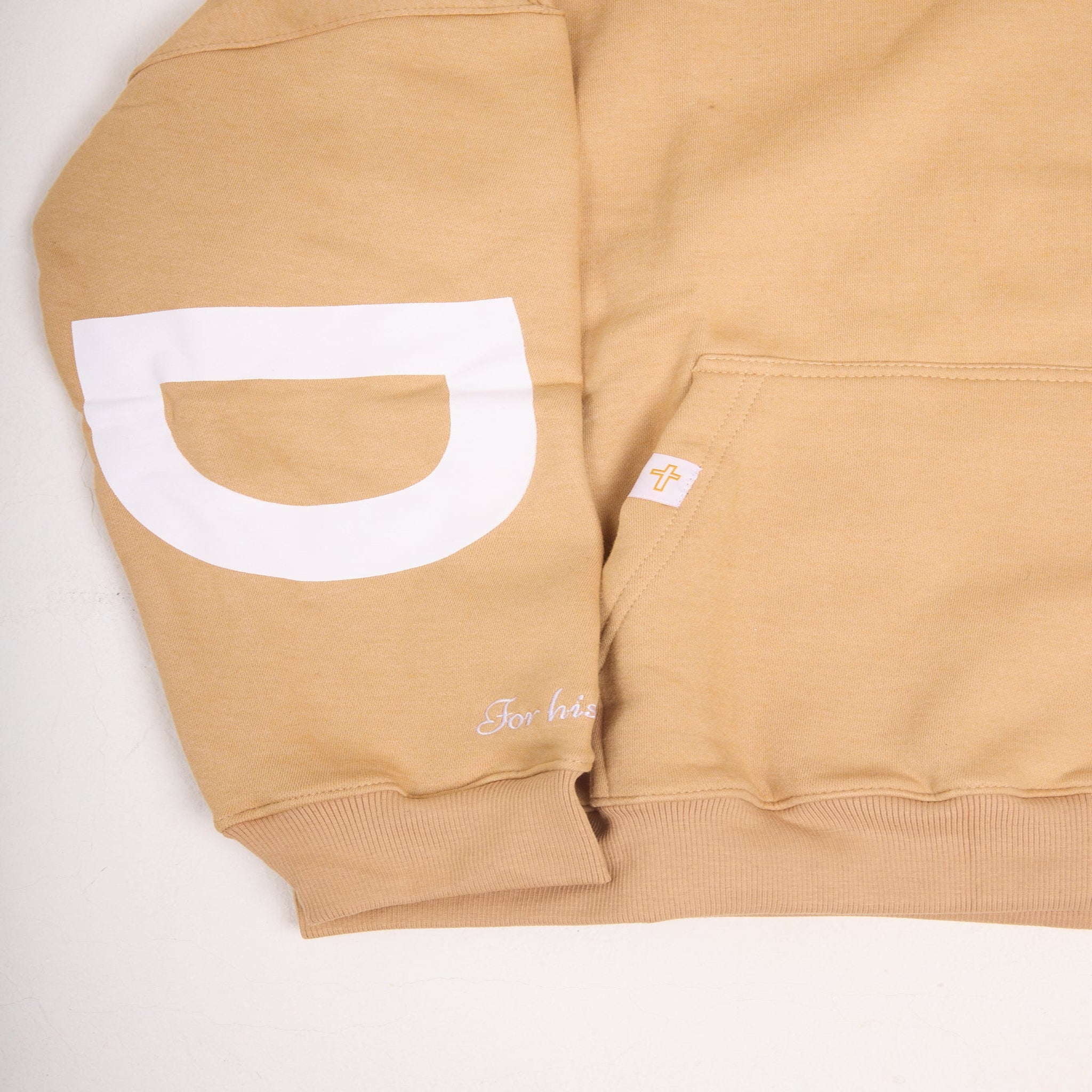 Saved Oversized Hoodie in Sand