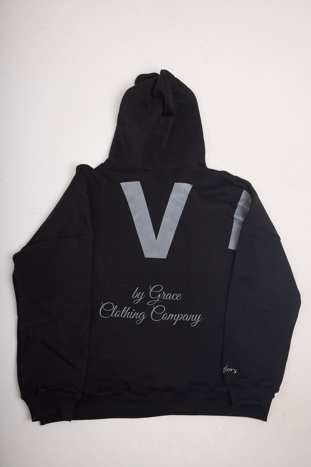 Saved Oversized Hoodie in Black