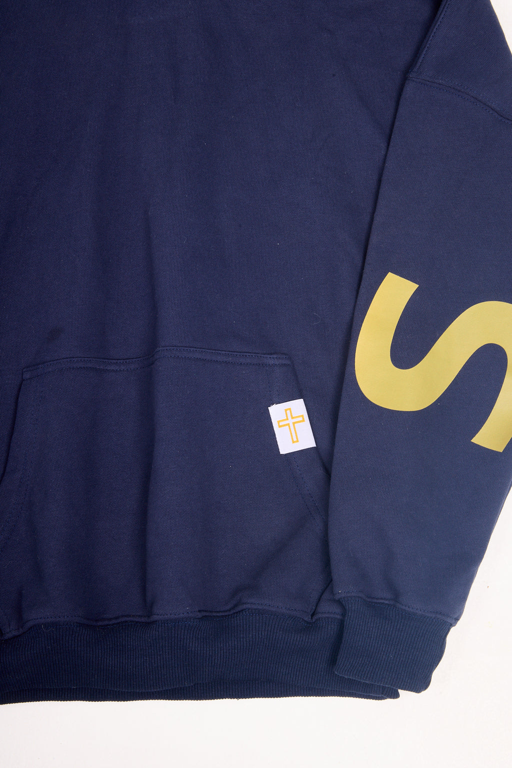 Saved Oversized Hoodie in Navy