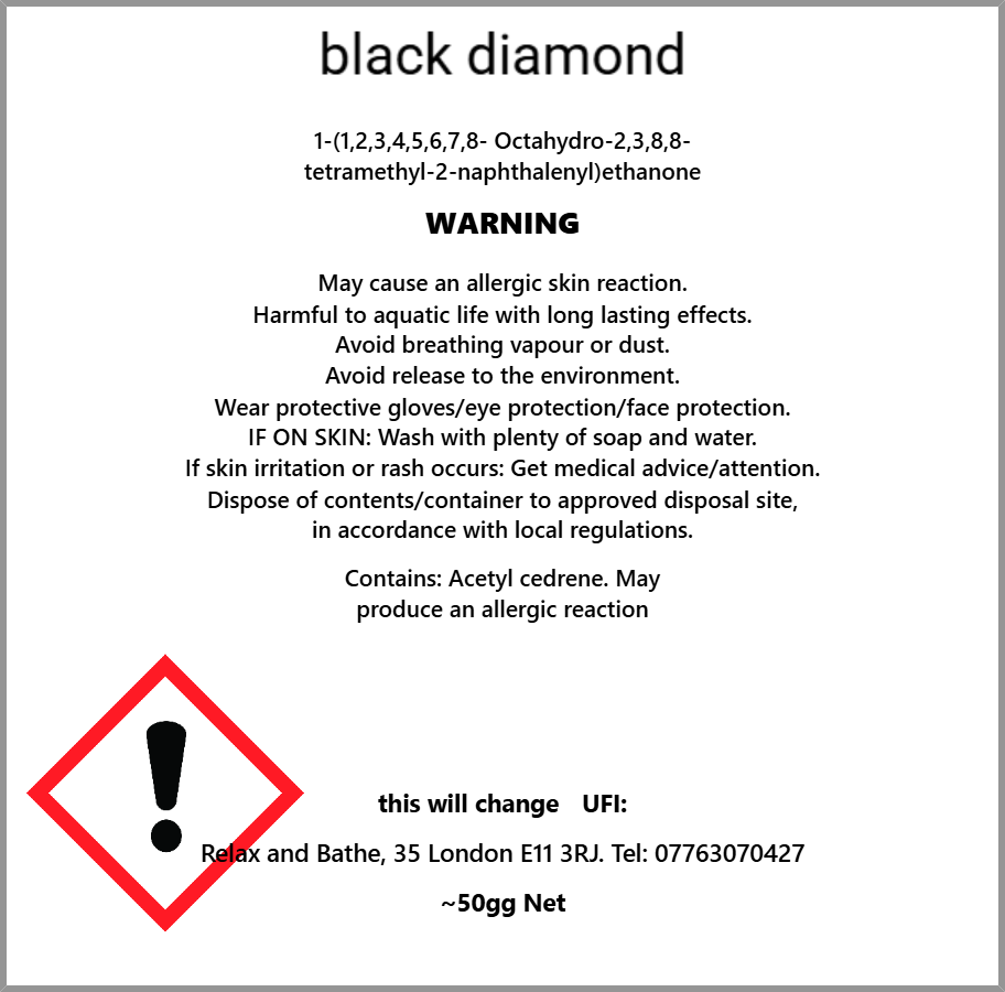 Black diamond (woody)