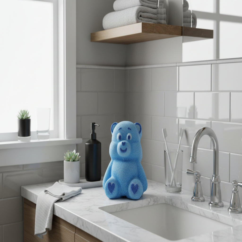 care bear shaped Bath Bomb
