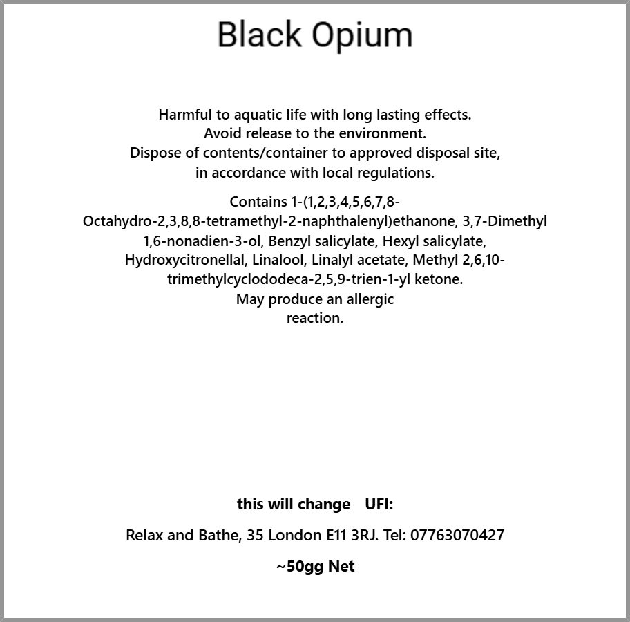 Black opium(perfume)