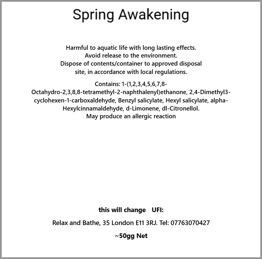 spring awaking (laundry)